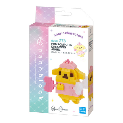 nanoblock Sanrio Pompompurin Dreaming Angel