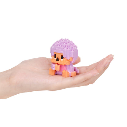 Nanoblock Monchhichi Kun Light Purple