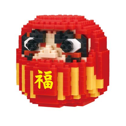 nanoblock Daruma Lucky Charm Red