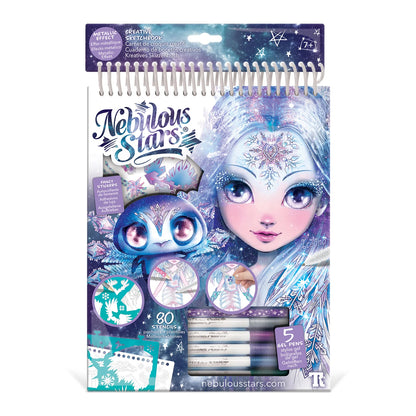 Nebulous Stars Creative Sketchbook Iceana Geometric Crystal Pages