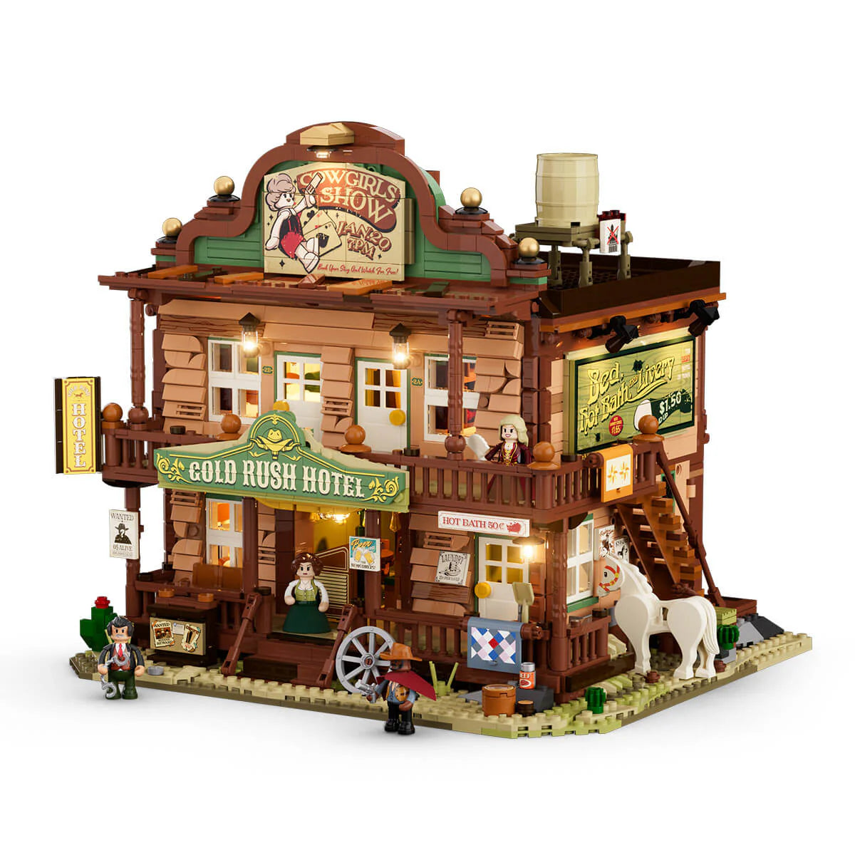 PRE-ORDER | Lumibricks Old West Inn