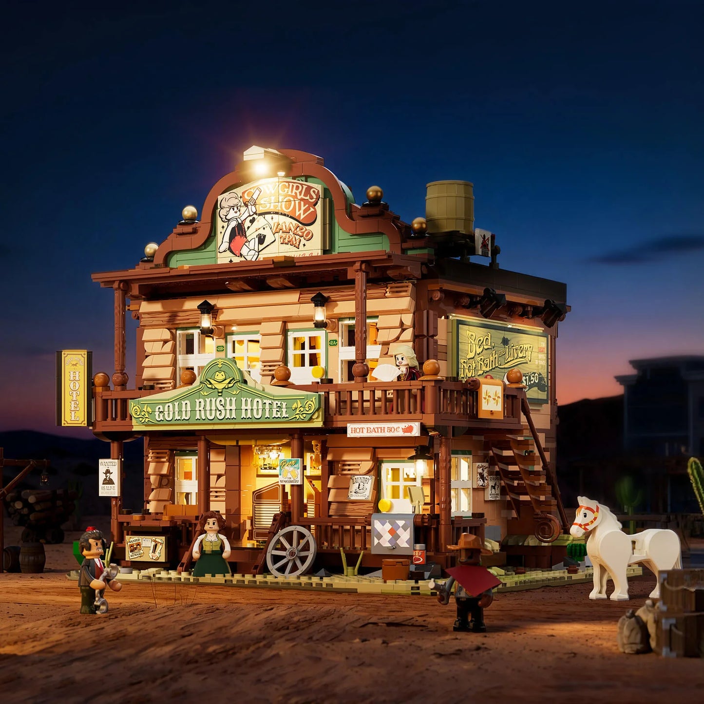 PRE-ORDER | Lumibricks Old West Inn