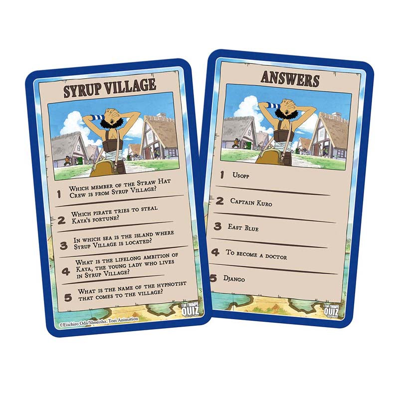 Top Trumps Quiz One Piece