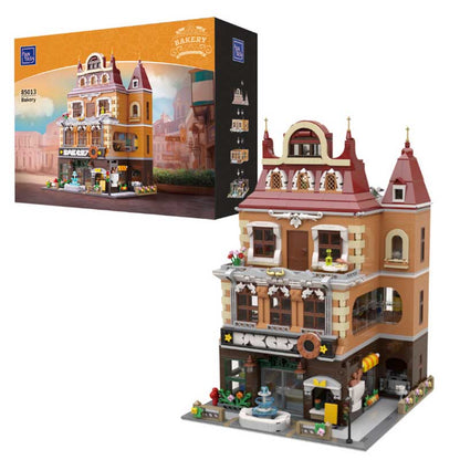 Pantasy Retro Bakery Construction Set (2663 Pcs)
