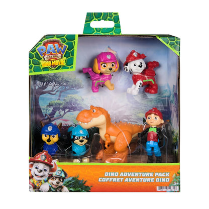 Paw Patrol The Dino Movie Dino Adventure Team Figure Pack