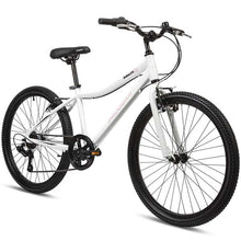 Progear DuraLite 24" Girls 7 Speed Bike Pearl White