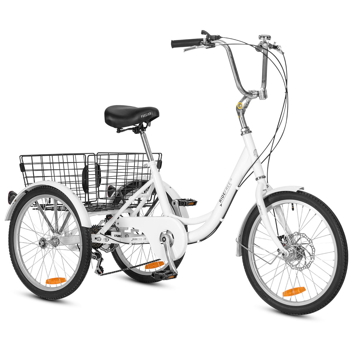 Progear RideFree 20" Tricycle White