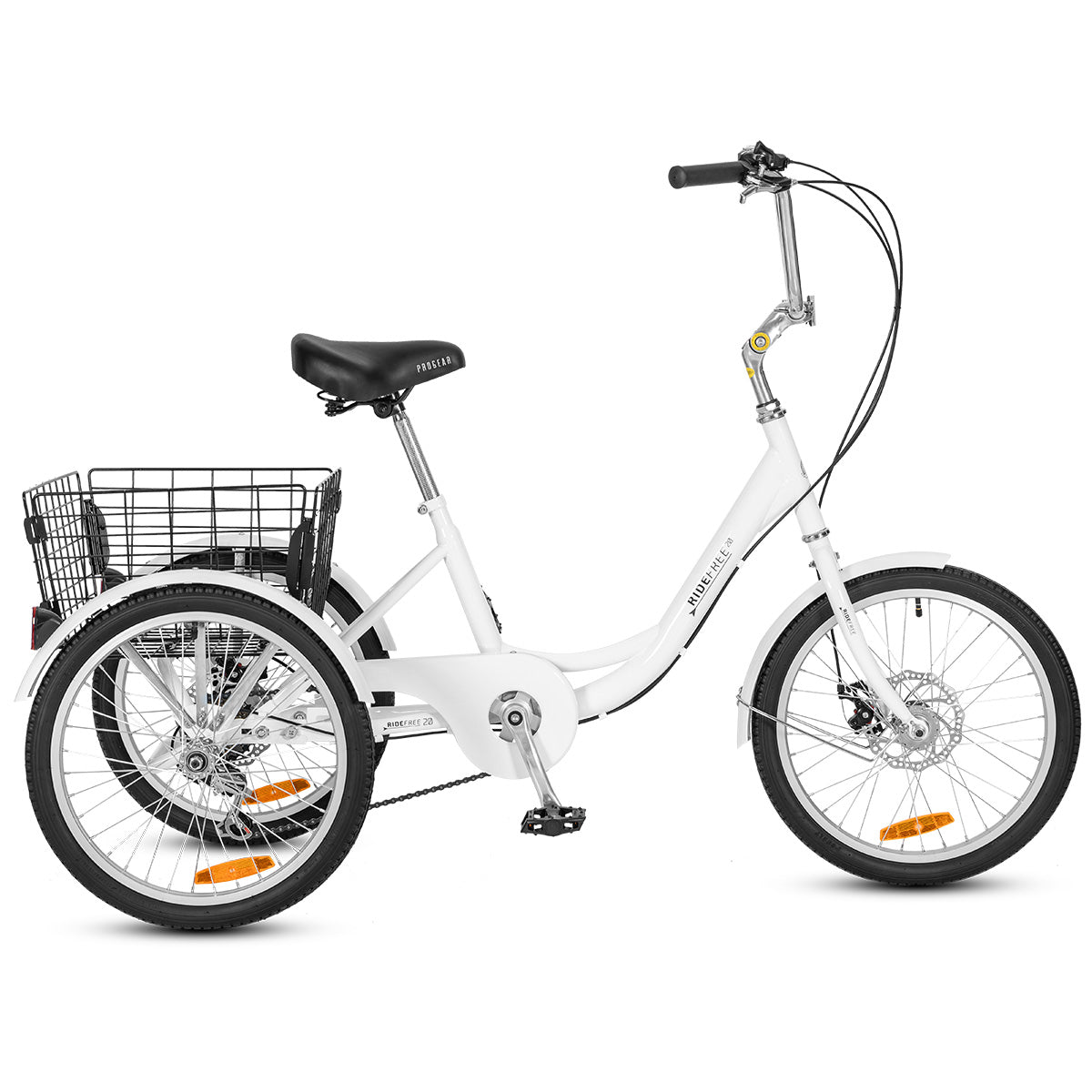 Progear RideFree 20" Tricycle White