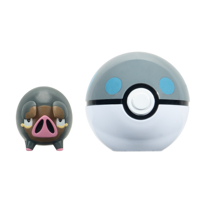 Pokemon Clip N Go Poke Ball Lechonk Heavy Ball