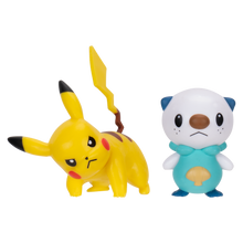 Pokemon 2in Battle Figure Gen IX Pikachu Oshawott