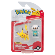 Pokemon 2in Battle Figure Gen IX Pikachu Oshawott