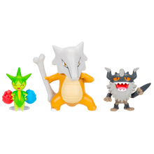 Pokemon Battle Figure 3 Pack Marowak Roselia Perrserker