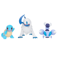 Pokemon Battle Figure 3 Pack Absol Squirtle Skorupi