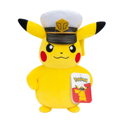 Pokemon 8" Plush Captain Pikachu #1