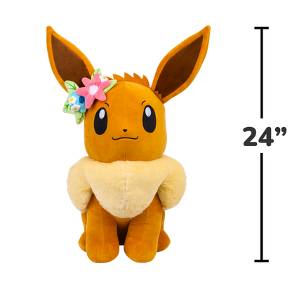 Pokemon 24" Plush Flower Crown Eevee