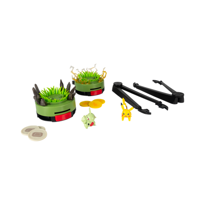 Pokemon Battle Disc Showdown Game Pkiachu VS Larvitar