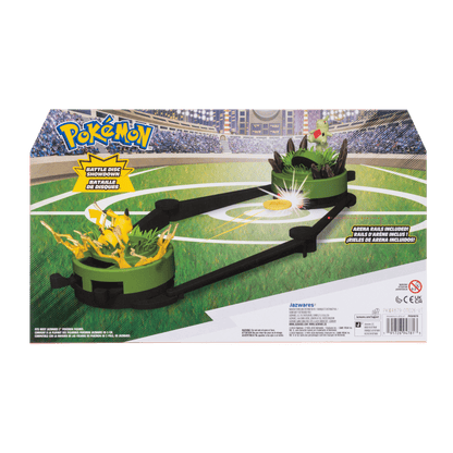 Pokemon Battle Disc Showdown Game Pkiachu VS Larvitar