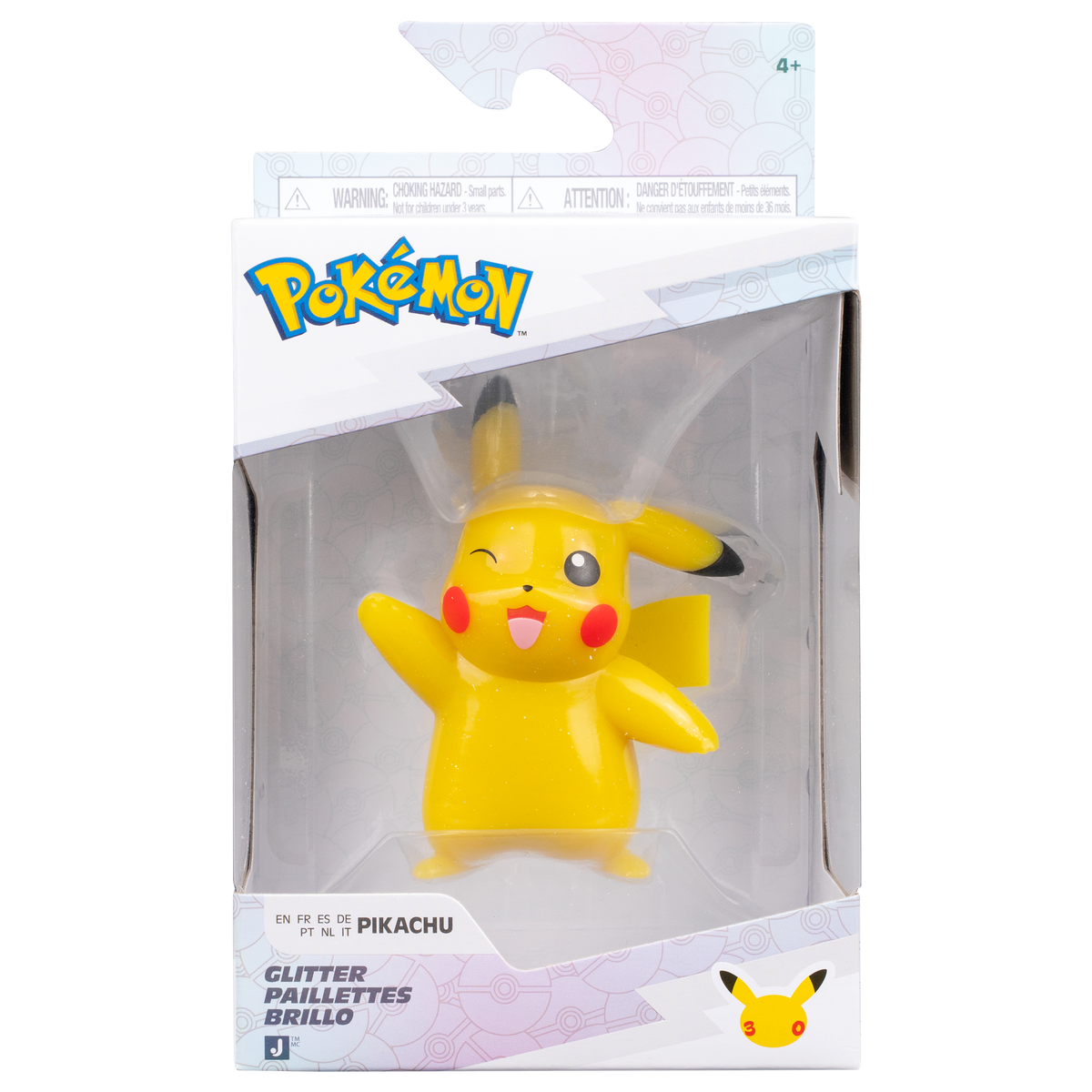 Pokemon 3" Select Battle Figure Glitter Pikachu