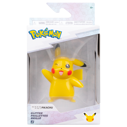 Pokemon 3" Select Battle Figure Glitter Pikachu