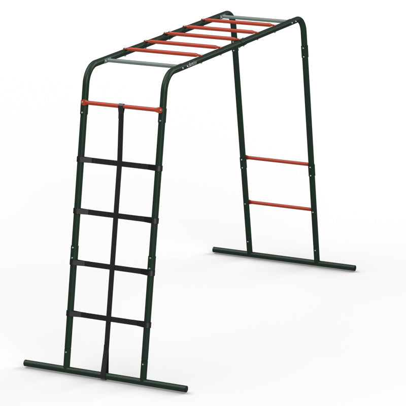 Plum Metal Monkey Bars