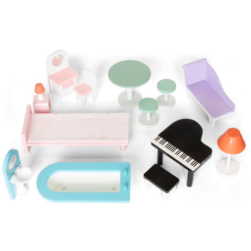 Plum Shorehouse Wooden Dolls House