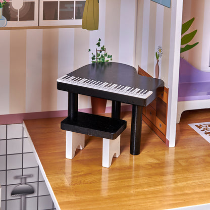 Plum Shorehouse Wooden Dolls House