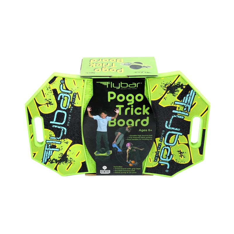 Flybar Pogo Trick Board - Green Mean
