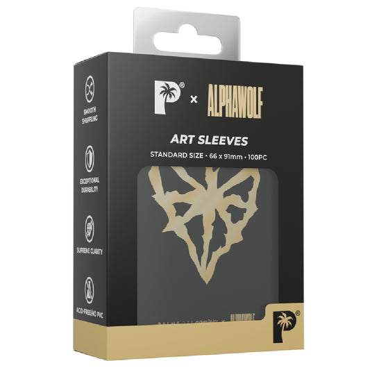 Palms Off Gaming Limited Edition Art Sleeves Standard Size POG X Alpha Wolf