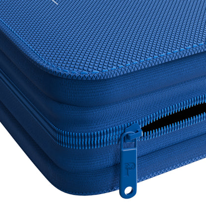 Palms Off Gaming Collector's Series Top Loader Zip Binder - 4 Pocket Blue