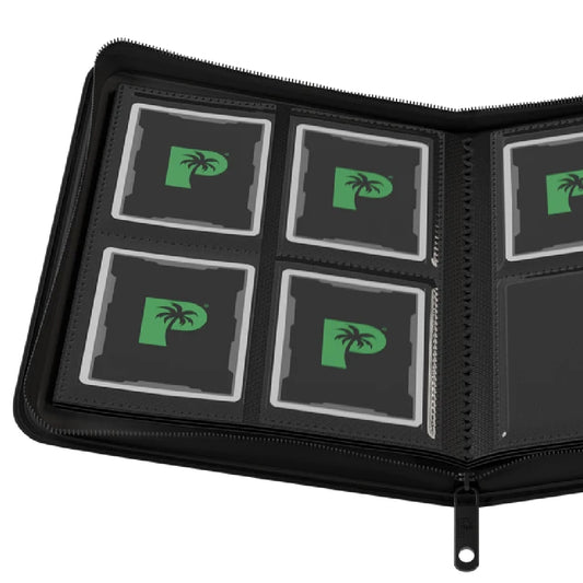 Palms Off Gaming Collector's Series 4 Pocket Zip Binder - Black