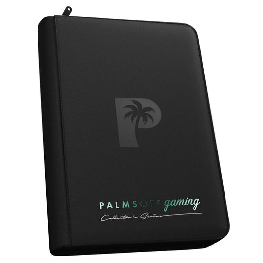 Palms Off Gaming Collector's Series 4 Pocket Zip Binder - Black