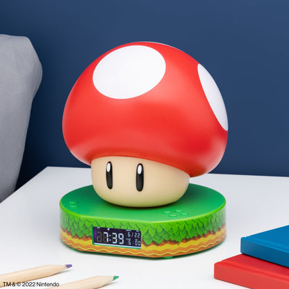 Super Mario Mushroom Digital Alarm Clock