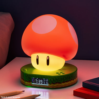 Super Mario Mushroom Digital Alarm Clock