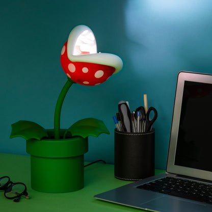 Super Mario Pirahna Plant Posable Lamp