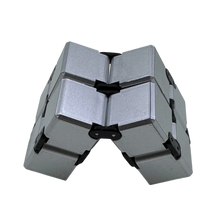 Kaiko SILVER Infinity Cube Fidget - 108 grams