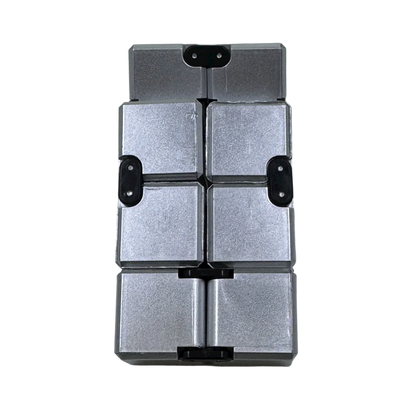 Kaiko SILVER Infinity Cube Fidget - 108 grams
