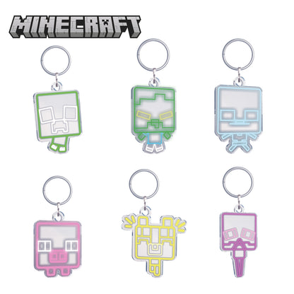 Minecraft Acrylic Hangers in capsules