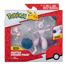 Pokemon 2 Figure Pack 4.5" Mewtwo 2" Mew #1