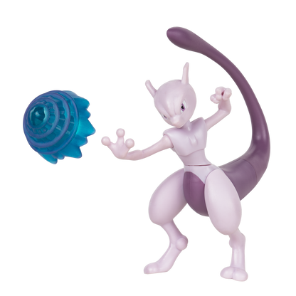 Pokemon 2 Figure Pack 4.5" Mewtwo 2" Mew #1