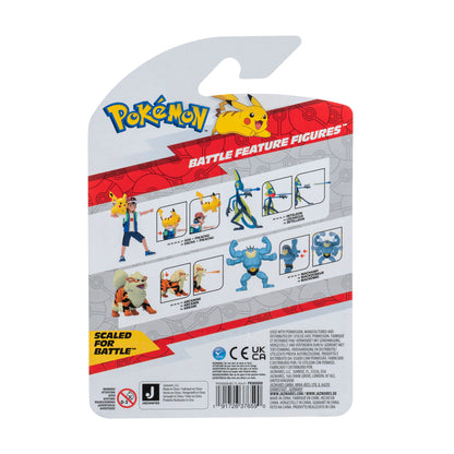 Pokemon 4.5" Battle Feature Figure Arcanine