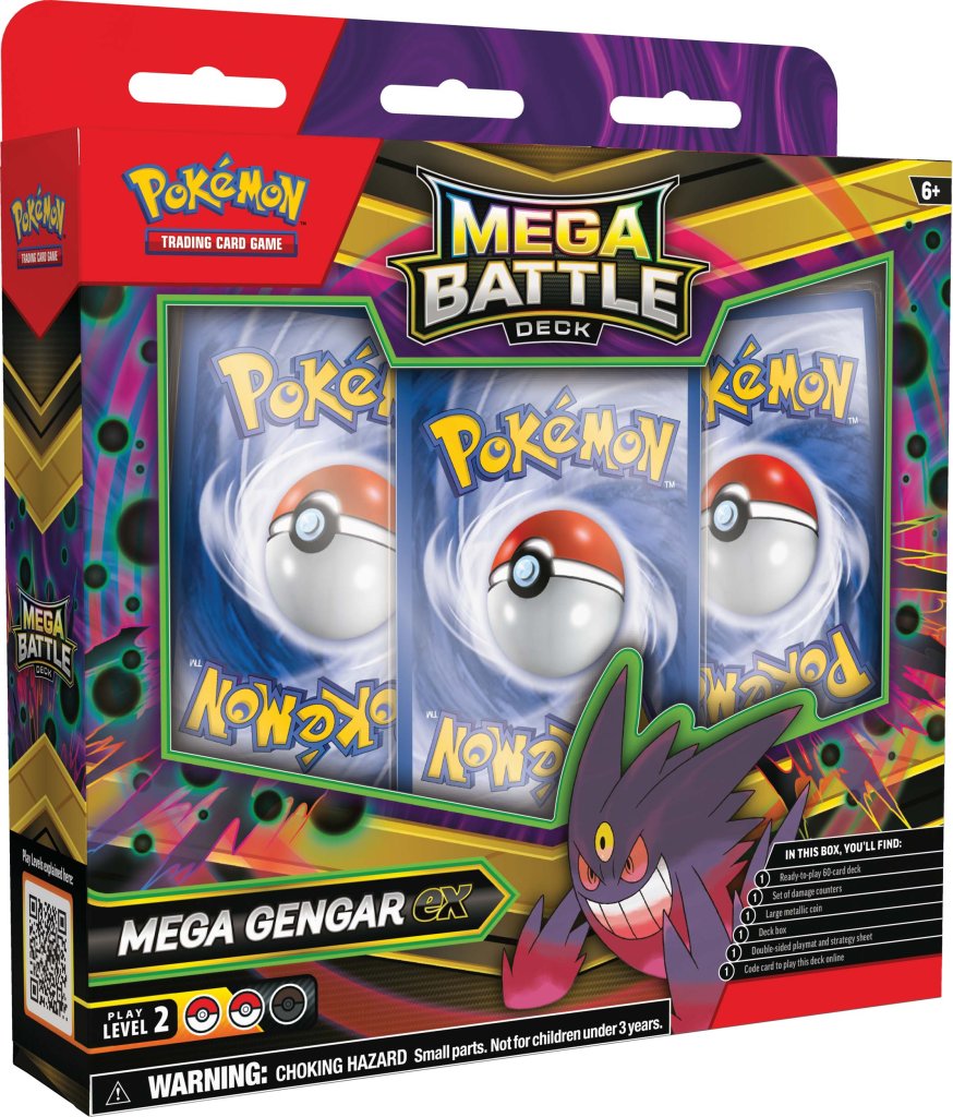 Pokémon TCG Mega Battle Deck Mega Gengar ex