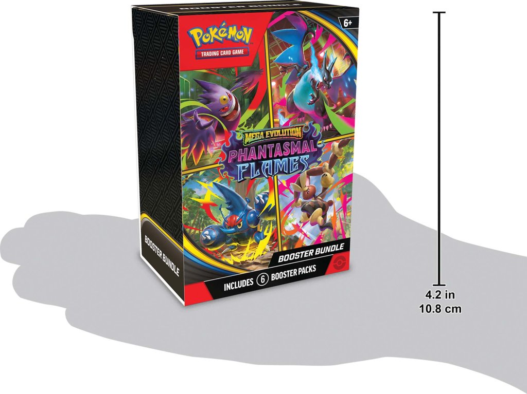 Pokemon TCG Mega Evolution Phantasmal Flames Booster Bundle