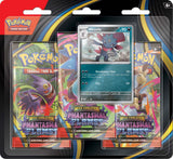 Pokemon TCG Mega Evolution Phantasmal Flames Three Booster Blister Weavile