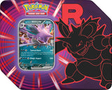 Pokemon TCG Team Rocket Tins Nidoking