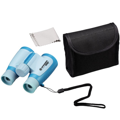 Bresser Junior Children's Binoculars 3X30 Blue