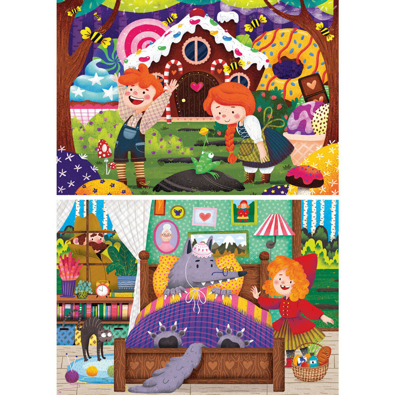 Ravensburger Fairytales Puzzle 2x12 piece