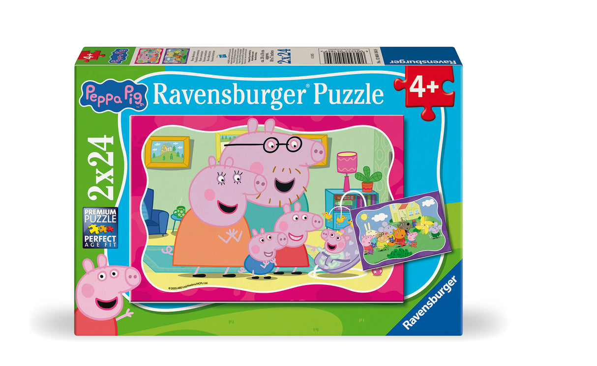 Ravensburger Peppa Pig 2x24p