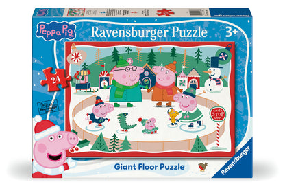 Ravensburger Peppa Pig Christmas Giant Floor Puzzle 24p