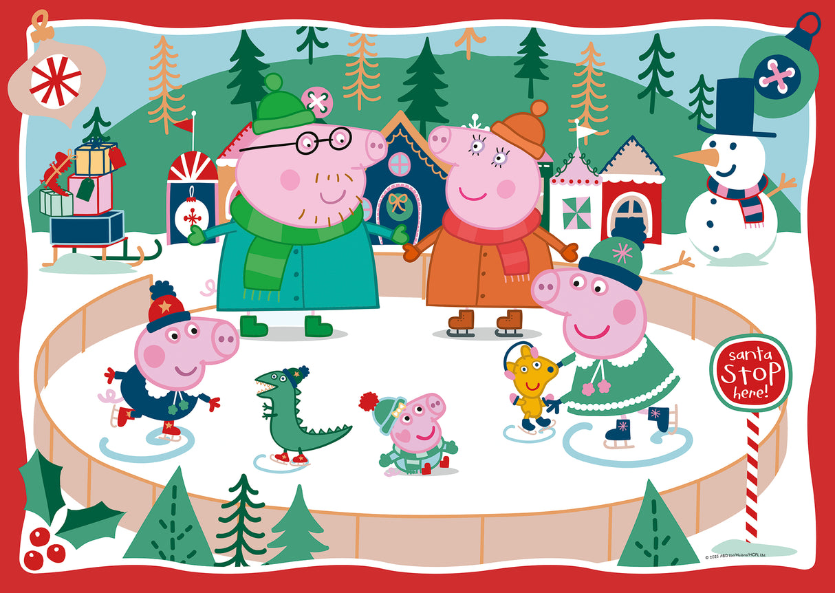 Ravensburger Peppa Pig Christmas Giant Floor Puzzle 24p