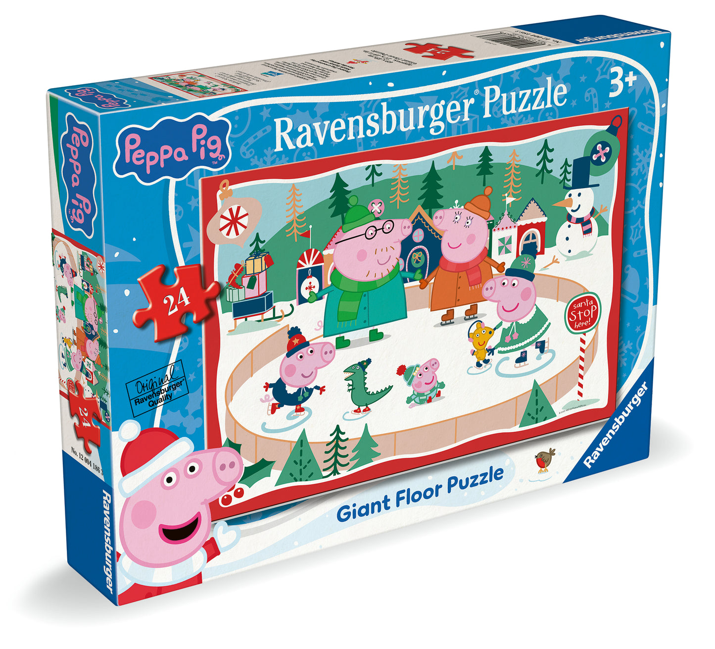 Ravensburger Peppa Pig Christmas Giant Floor Puzzle 24p